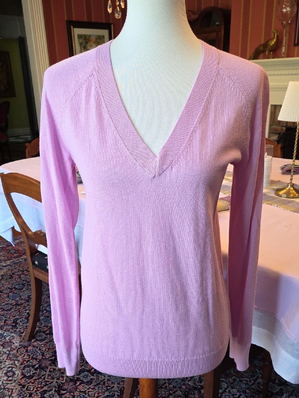 Orchid V-Neck Sweater